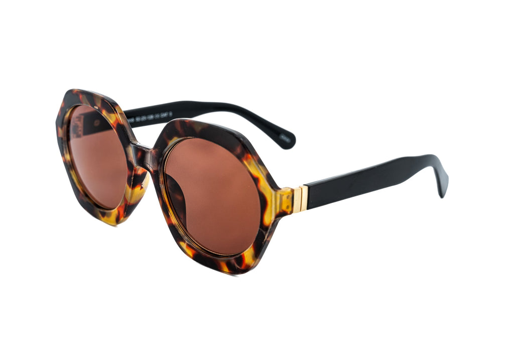 Boléro Bellamy — Oversized Geometric Sun Readers