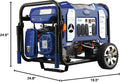 Ford 7750W Dual Fuel Inverter Generator with Electric Start – 120V/240V Portable Power Generator