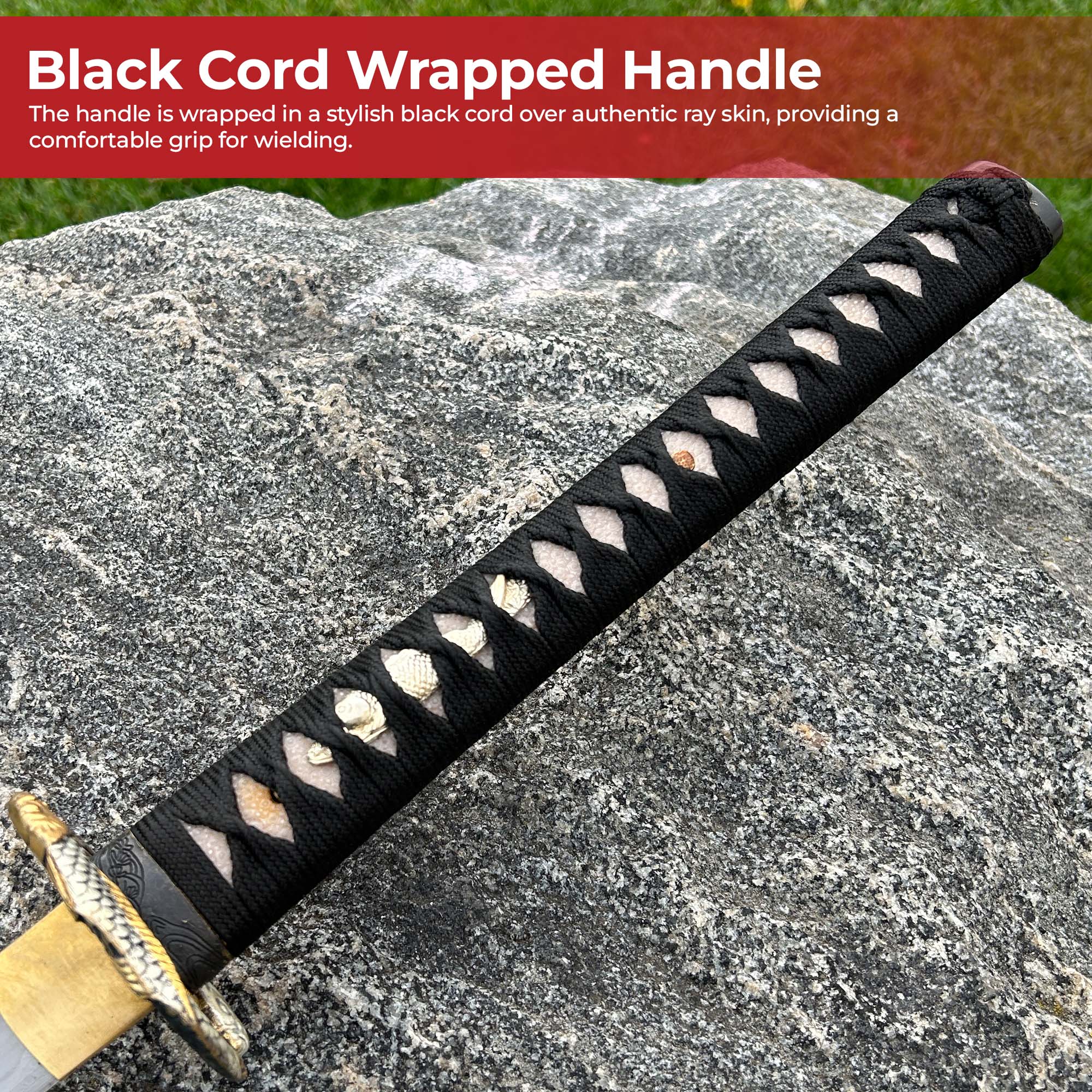 Dance of the Koi 1060 Damascus Steel Handmade Katana