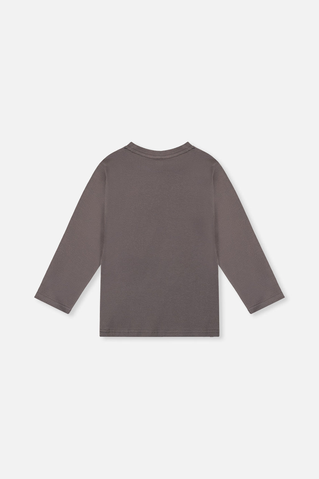Long Sleeve Organic Cotton T-Shirt Dark Grey