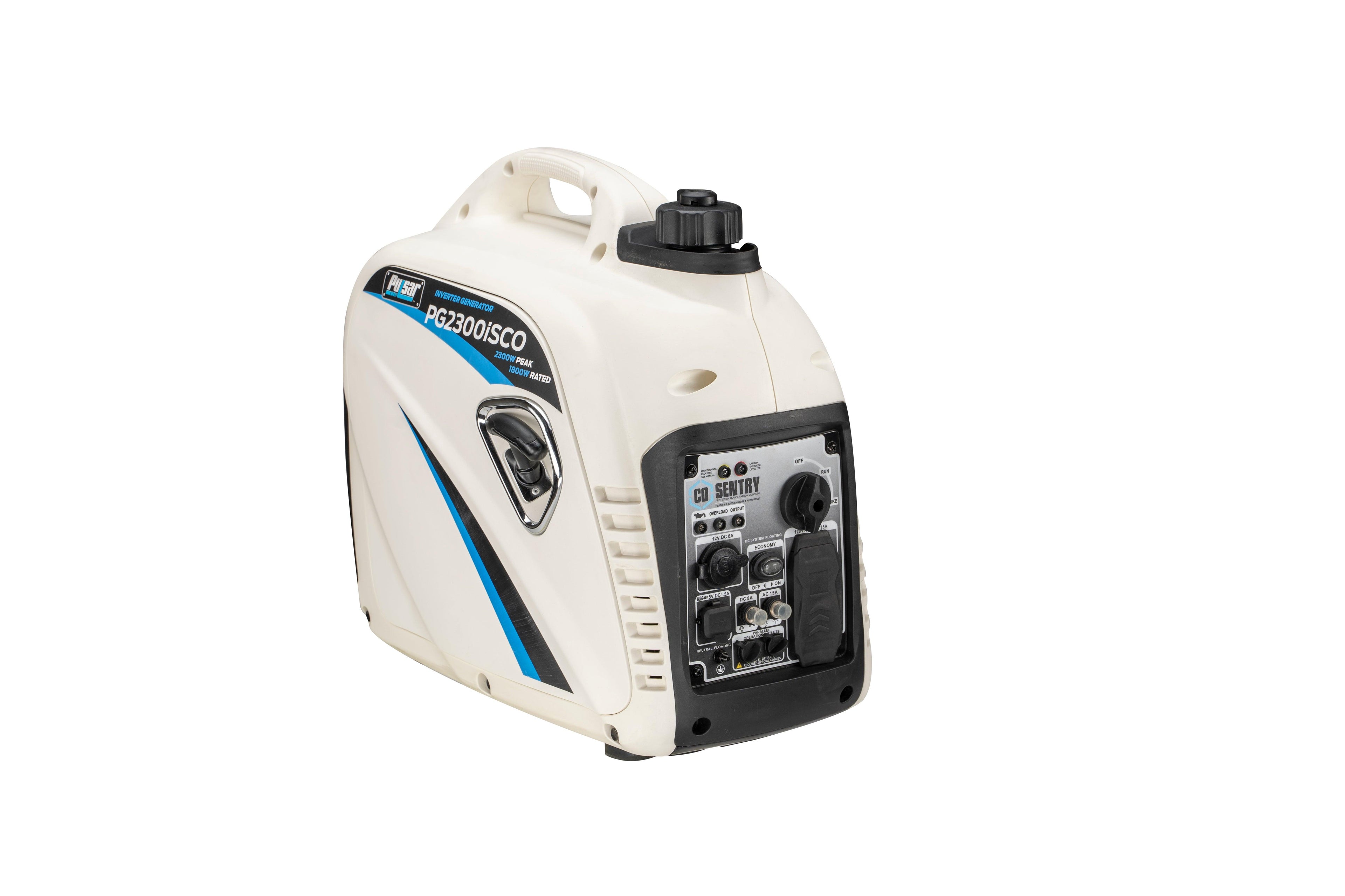 Pulsar G2319N 2300W Portable Inverter Generator with CO Shutoff, USB Port & Parallel Capability
