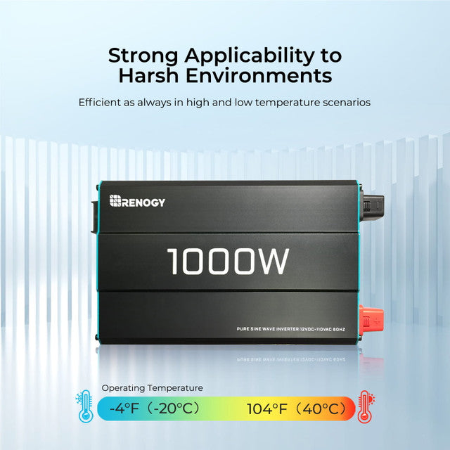 1000W 12V Pure Sine Wave Inverter (New Edition)