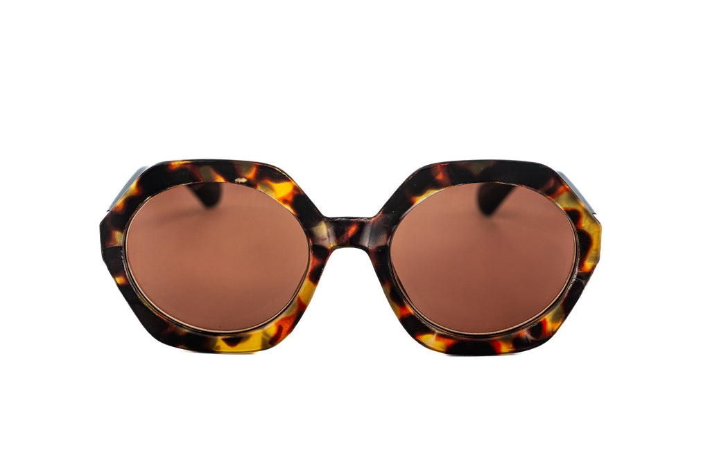 Boléro Bellamy — Oversized Geometric Sun Readers