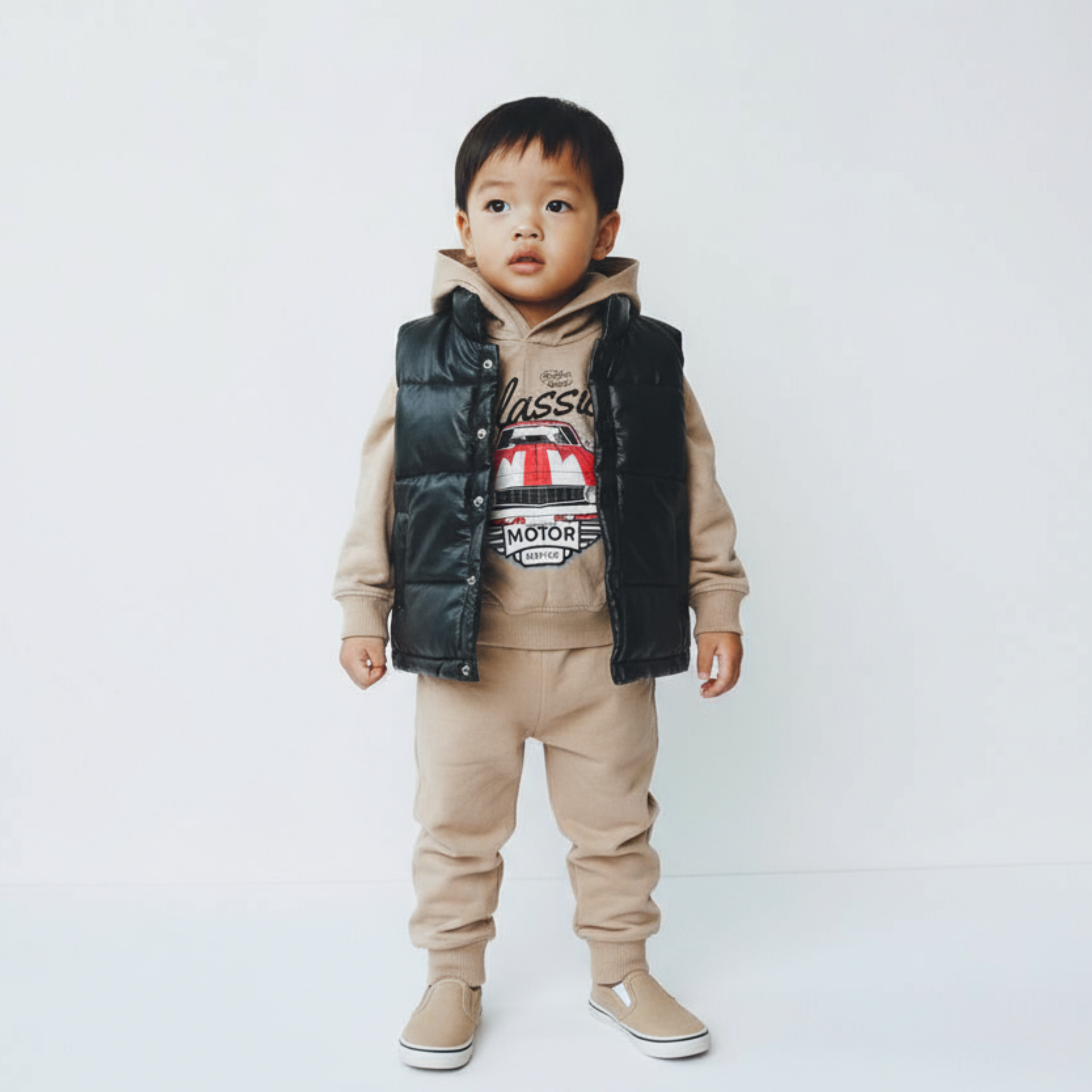 Classic Motor Winter Vest Set