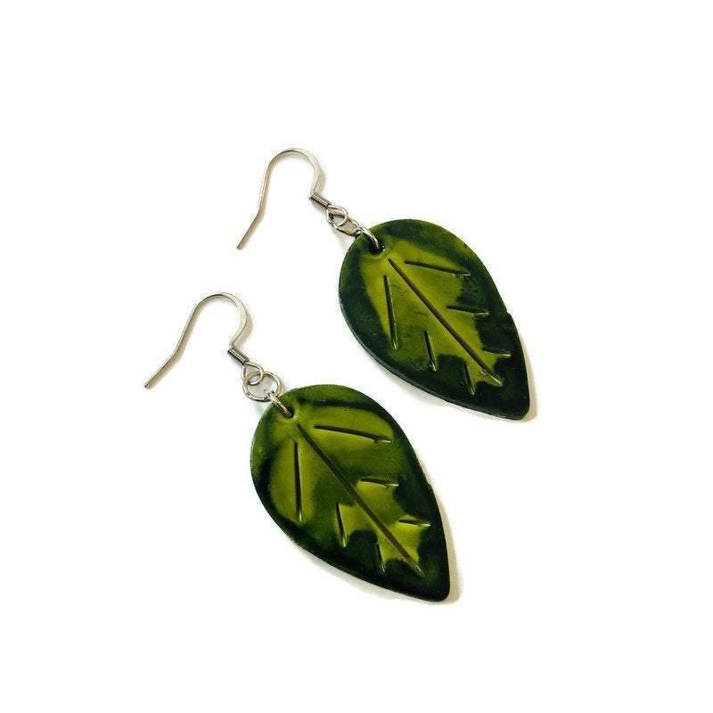 Mix and Match Leaf Earring Set