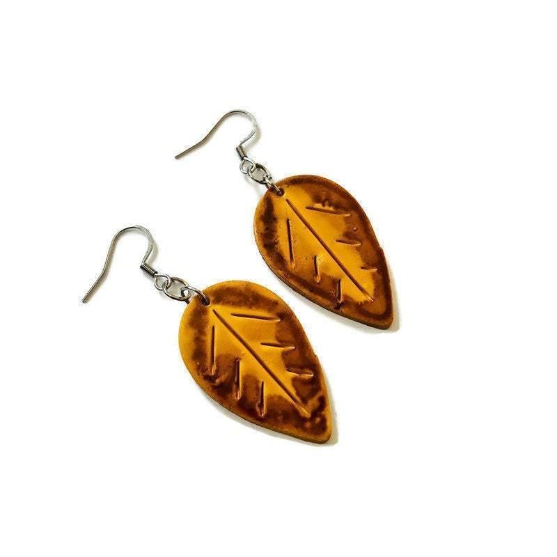 Mix and Match Leaf Earring Set