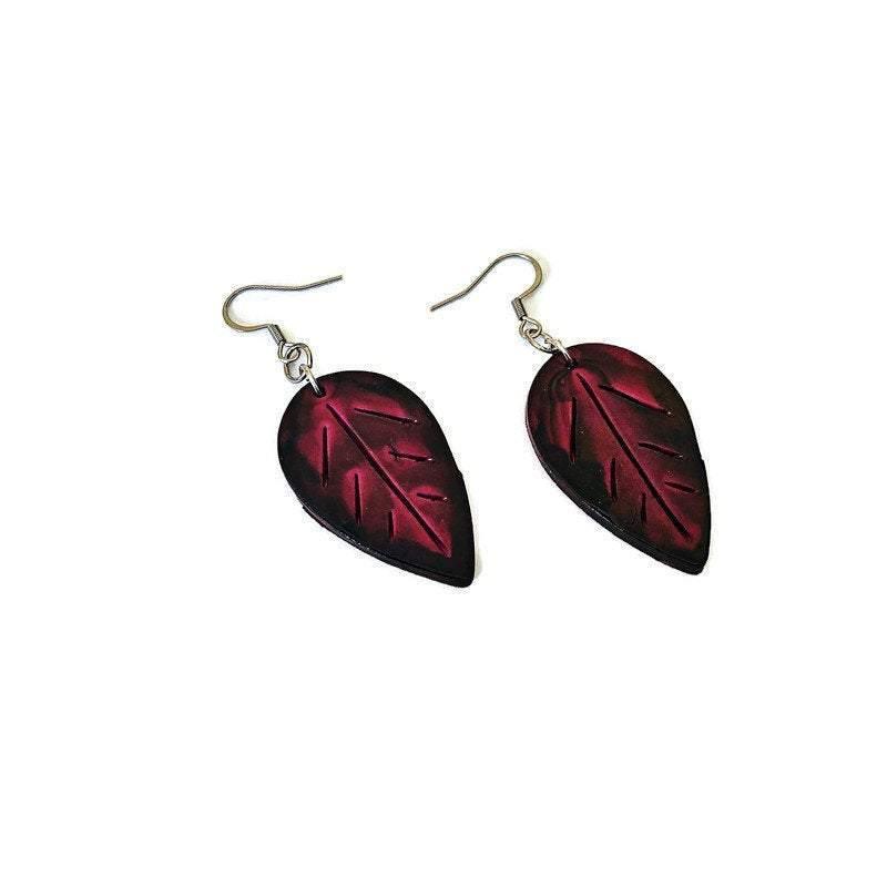 Mix and Match Leaf Earring Set